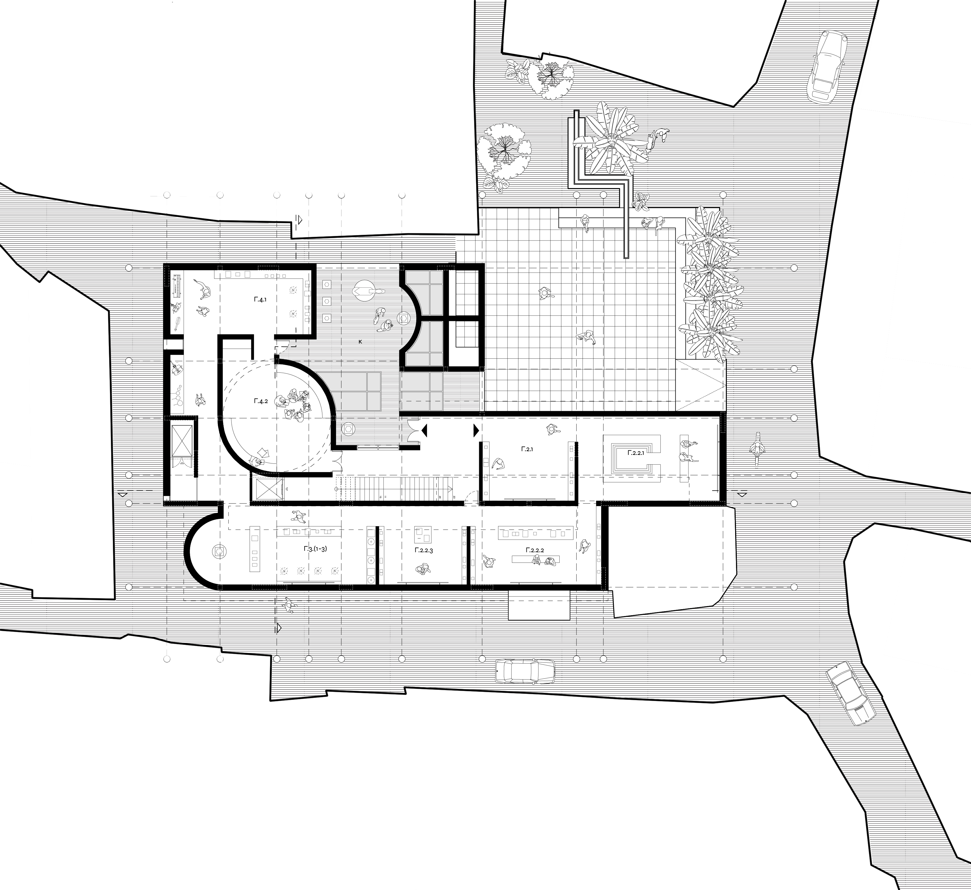 plan architecture museum cyprus